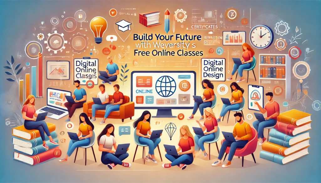 Build Your Future with Weversity’s Free Online Classes